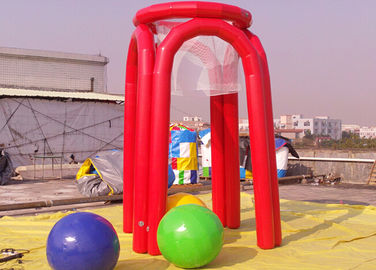 3mH Newfashioned Inflatable Ball Shoot Sport Games For Commercial Use