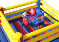 De binnenspelen Bouncy die van Speelplaats Opblaasbare Sporten Ring Jumper worstelen
