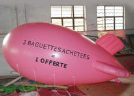 Het grote Roze Opblaasbare Model van het Ballonsluchtschip voor Reclamegebeurtenis/Luchtschipballon het Vliegen