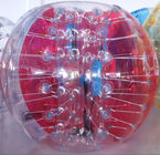 De rode en Duidelijke 0.8mm van de de Bumperbal van pvc Menselijke Opblaasbare Bal voor Jonge geitjes