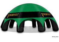 Opblaasbare Groene Zwarte Commerciële de Schaduwslag van de Gebeurtenistent - omhoog de Tent van de Luifelspin