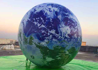 Reuze Reclameinflatables Word LEIDENE van de de Kaartbal van de Bolaarde hangende Planeten