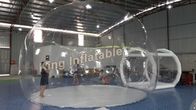 0.65mm Tent van de de Tent Duidelijke Luchtbel van pvc de Transparante Opblaasbare met Enige Laag