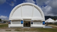 Witte opblaasbare tent draagbare buitenopblaasbare disco nachtclub tent voor evenementen