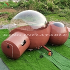 Opblaasbare commerciële twee-kamer PVC-duur Eco Dome Camping Bubble Tent