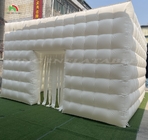 Op maat gemaakte commerciële outdoor-evenement feesttent opblaasbare kubus tent