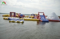 Zee Grote opblaasbare drijvende waterpark spel drijvend eiland apparatuur