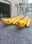 Drijvende speelgoed Opblaasbare Vissersboten 5 de Boot van de Persoonsbanaan voor straalparodie