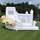Bouncer Slide Combo Opblaasbaar Bouncy House Kasteel met glijbaan en zwembad Springkasteel voor kinderen Volwassenen