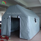 China Outdoor Customized Size Logo Print Ziekenhuis Isolatie Tent Waterdicht PVC Cover Tent