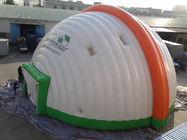 Buitenopblaasbaar evenement Tent Duurzaam opblaasbaar gazon evenement Tent Witte koepel Tent Huurprijs
