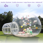 Buitenopblaasbare bubbel tent transparante kristallen koepel opblaasbare bubbel tent met ballonnen voor bruiloft