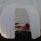 Opblaasbare koepels Igloo kamers LED opblaasbare bubbel koepel tent warm verkoop waterdicht PVC led igloo koepel te koop
