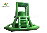Groen het Waterstuk speelgoed van 16,41 voet Opblaasbaar pvc die Badmeestertoren met Ladder beklimmen