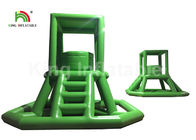 Groen het Waterstuk speelgoed van 16,41 voet Opblaasbaar pvc die Badmeestertoren met Ladder beklimmen