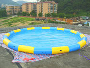 Rood pvc om Opblaasbaar Zwembad/Draagbare Waterpools voor Volwassenen en kinderen