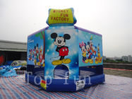 Kastelen van jonge geitjes de Openlucht Kleine Opblaasbare Commerciële Bouncy voor Huur Mickey Mouse
