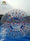 De kleurrijke Transparante Slag van pvc - omhoog Stuk speelgoed Opblaasbare Water Rolling Ballen