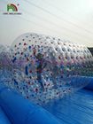 De kleurrijke Transparante Slag van pvc - omhoog Stuk speelgoed Opblaasbare Water Rolling Ballen