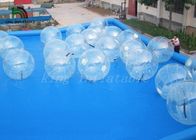 Ontruim Transparant pvc 2m de Opblaasbare Aqua Bal van Dia/Waterbal met YKK-Ritssluiting