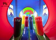 Kleurrijke Geteerd zeildoekslag - omhoog Multiplay-de Speelplaats van het de Kinderenvermaak van de Treintunnel