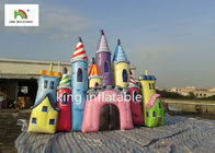 Oxford doek opblazen Cartoon Mini Bouncy Castle identificatieplaat voor reclame