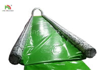 De groene Enige Steeg 15 m Lange Opblaasbare Waterdia voor Volwassenen paste Grootte aan