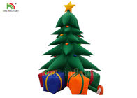 5 m het Hoge Opblaasbare Vrolijke Kerstboom Openlucht verfraait Adverteren Draagbaar