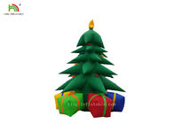 5 m het Hoge Opblaasbare Vrolijke Kerstboom Openlucht verfraait Adverteren Draagbaar