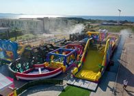 300M Long Monster Obstacle Spel van het de Spelenkind van Carnaval van Cursus het Opblaasbare Sporten voor Openlucht