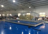 Commerciële Opblaasbare Transparante 8m de Dekkingstent van de Zwembadkoepel