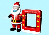2.9x3m Lucht Geblazen Opblaasbare Santa Claus Model For Christmas Decoration
