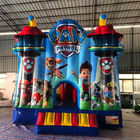 Het Geteerde zeildoek Paw Patrol Inflatable Bounce House van jonge geitjespvc met Dia