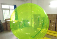 Gele Bal Opblaasbare Gang op Waterbal voor Kinderenvermaak
