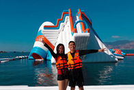 Unicorn Theme Inflatable Floating Aqua-de Digitale Druk van het Waterpark