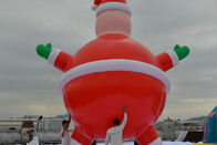 Het Heliumballons van douane Reuze Opblaasbare Kerstmis voor uit Deur Reclame