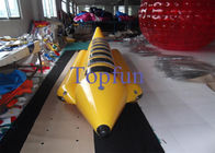 De dubbele of Enige Boot van de Lijn Opblaasbare Banaan/de Boot van de Banaanvorm met Motor voor Stroom Rafting