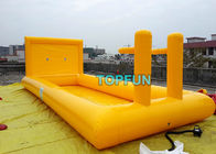 Opblaasbare Zwembaden 10 x 4m van het basketbalkader Afmetingen voor Handvatboot