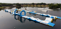 OEM Opblaasbaar Drijvend van de de Hinderniscursus van het Waterpark Springend de Sportspel