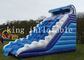 Kids Adults PVC Tarpaulin 0.55mm Inflatable Water Slide With Custmized Size