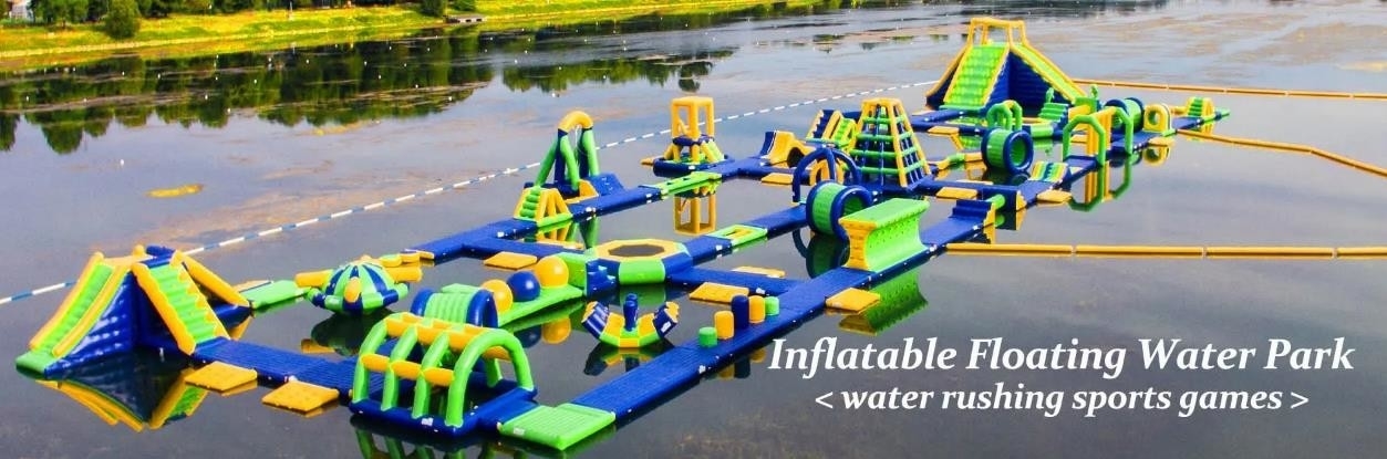 Opblaasbaar waterpark
