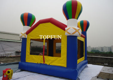 Pvc-Kasteel van Bouncy van Geteerd zeildoekjonge geitjes het Opblaasbare met Ballons 4 x 4 m-Douane