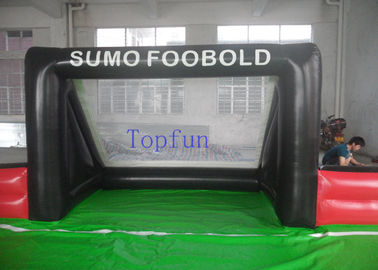 Het openlucht Opblaasbaar Gebied van de Zeepvoetbal/Voetbalhof met pvc-Geteerd zeildoek