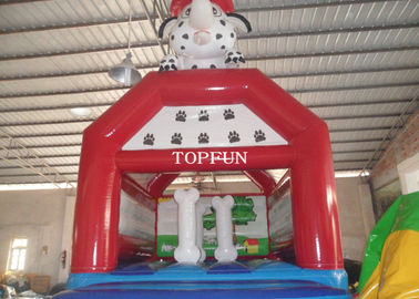 5 X Huis Inflatables van de 4 het Leuke Grappige Jonge geitjessprong van M met Dierlijk Beeldverhaal