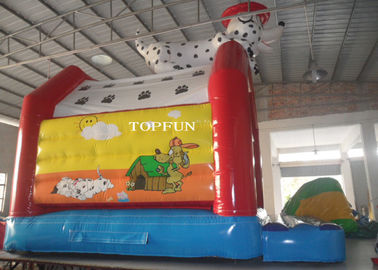 5 X Huis Inflatables van de 4 het Leuke Grappige Jonge geitjessprong van M met Dierlijk Beeldverhaal