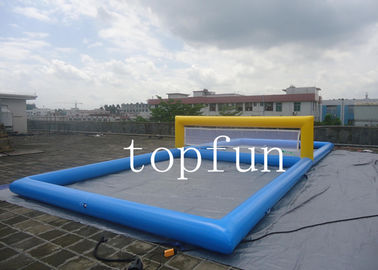 Blauw Opblaasbaar van het het Water Opblaasbaar Strand van Sportenspelen het Volleyballhof