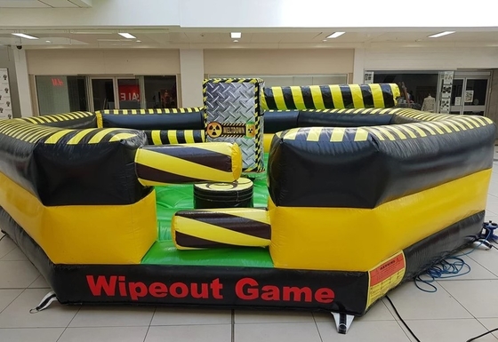 Opblaasbare van de Afsmeltings Totale Wipeout van Hinderniscursussen Giftige de Sportenspelen