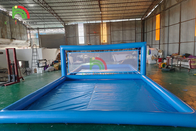 De opblaasbare Sportenspelen pasten het Opblaasbare Hof van het het Gebiedsvolleyball van de Waterpool aan