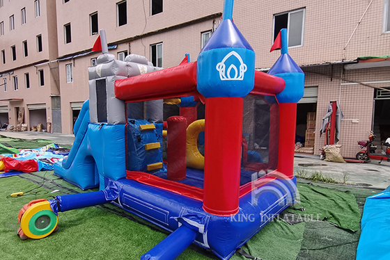 Opblaasbare het Huis van de Jonge geitjesbouncy van het Uitsmijterkasteel het Springen Kastelen met Dia