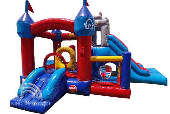 Opblaasbare het Huis van de Jonge geitjesbouncy van het Uitsmijterkasteel het Springen Kastelen met Dia